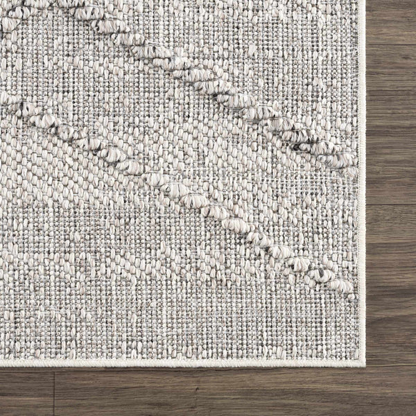 Hauteloom Limited Edition HSSOBAQERA2 Taupe Machine Made Polypropylene Rug