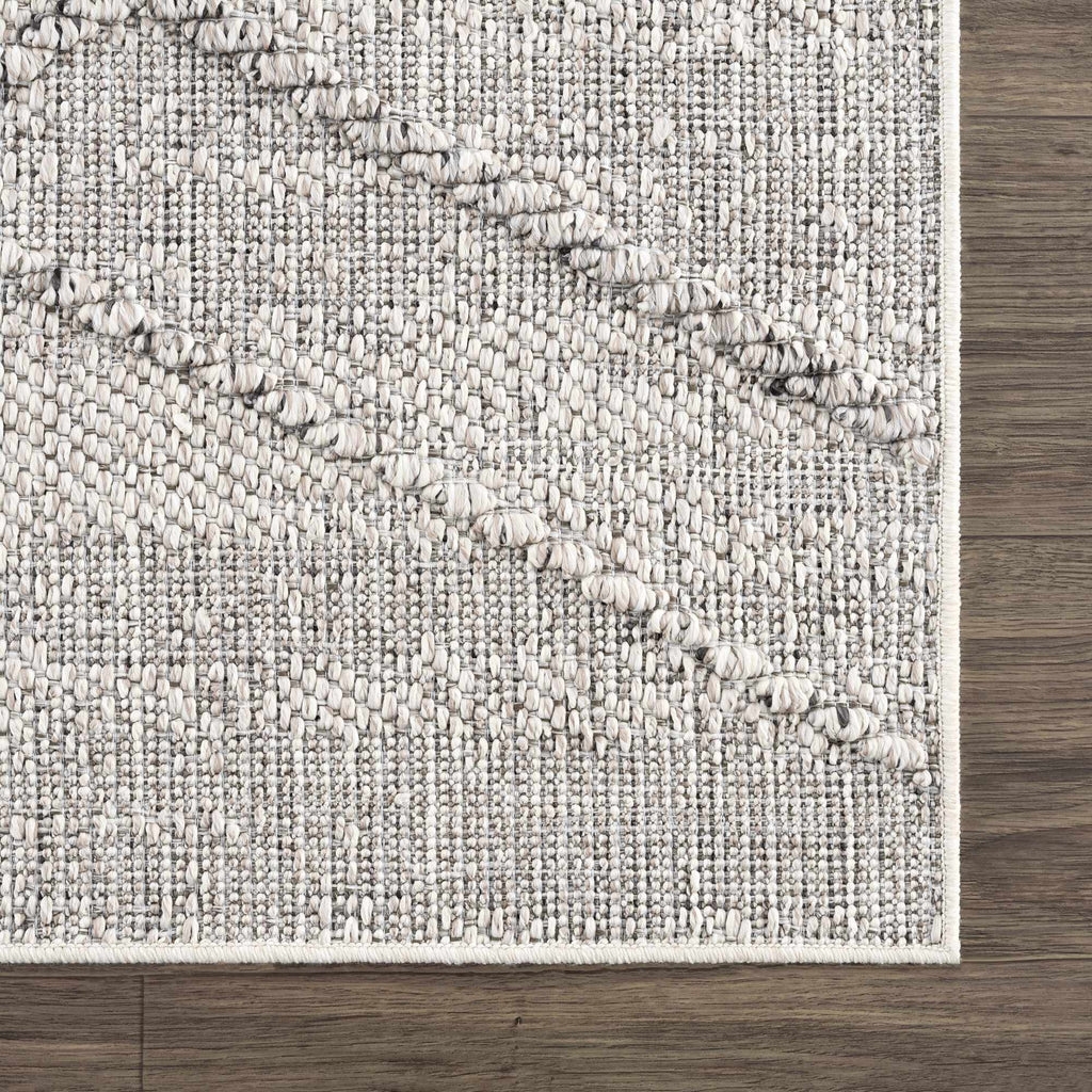 Hauteloom Limited Edition HSSOBAQERA2 Taupe Machine Made Polypropylene Rug