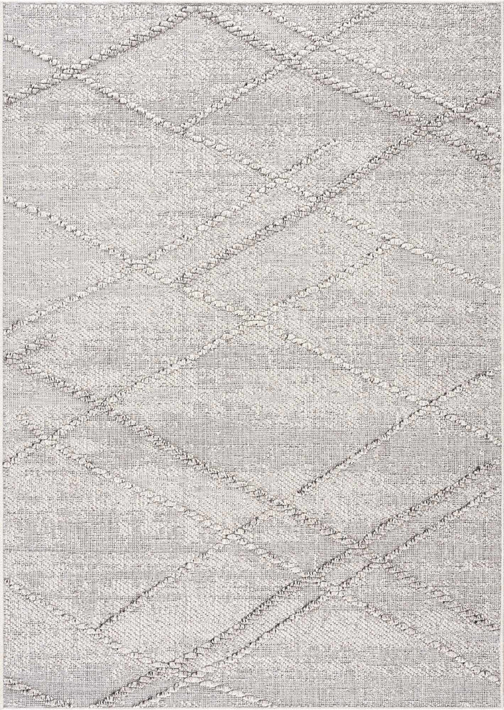 Hauteloom Limited Edition HSSOBAQERA2 Taupe Machine Made Polypropylene Rug