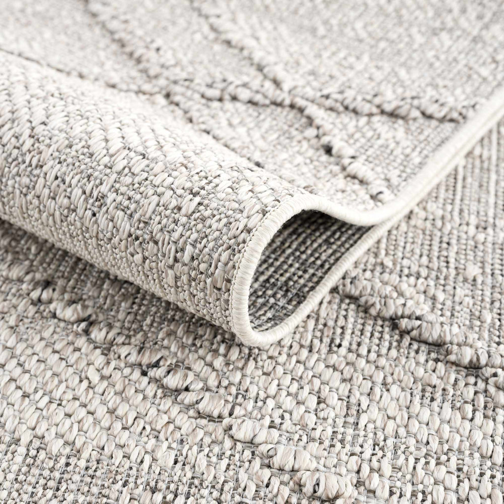 Hauteloom Limited Edition HSSOBAQERA2 Taupe Machine Made Polypropylene Rug