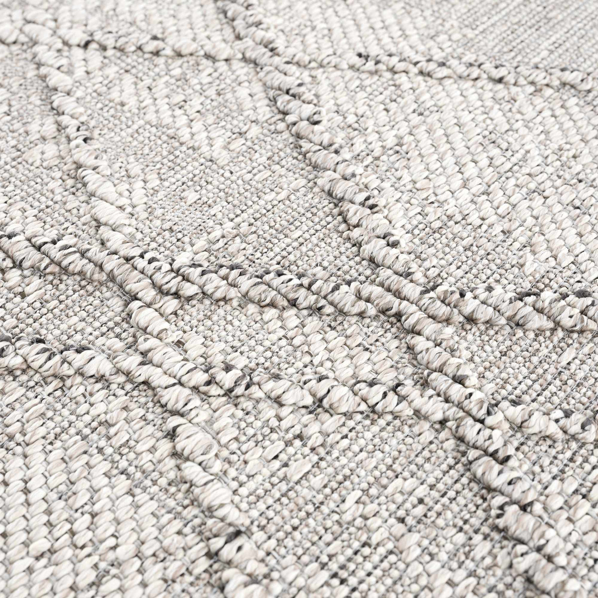 Hauteloom Limited Edition HSSOBAQERA2 Taupe Machine Made Polypropylene Rug