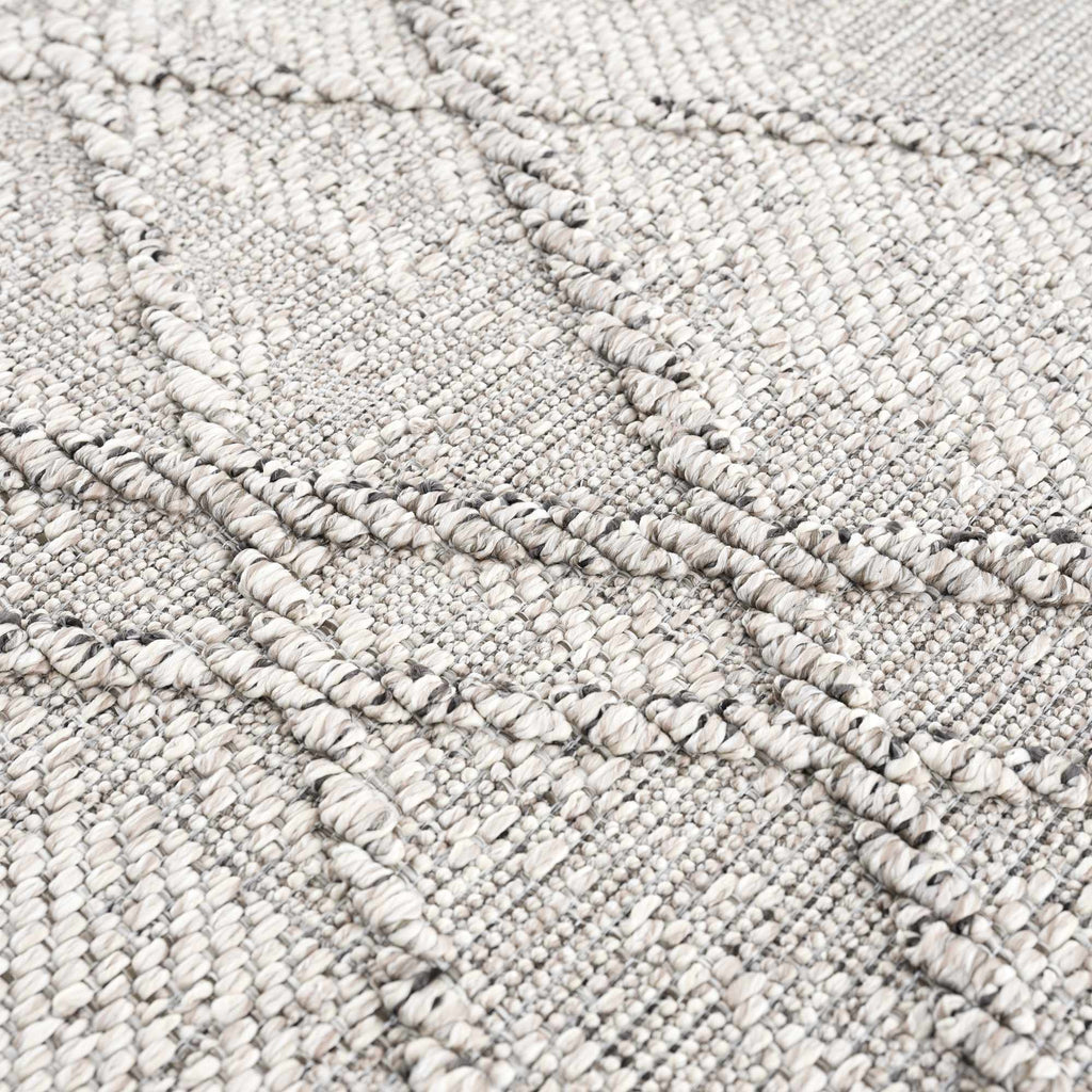 Hauteloom Limited Edition HSSOBAQERA2 Taupe Machine Made Polypropylene Rug