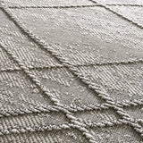 Hauteloom Limited Edition HSSOBAQERA2 Taupe Machine Made Polypropylene Rug