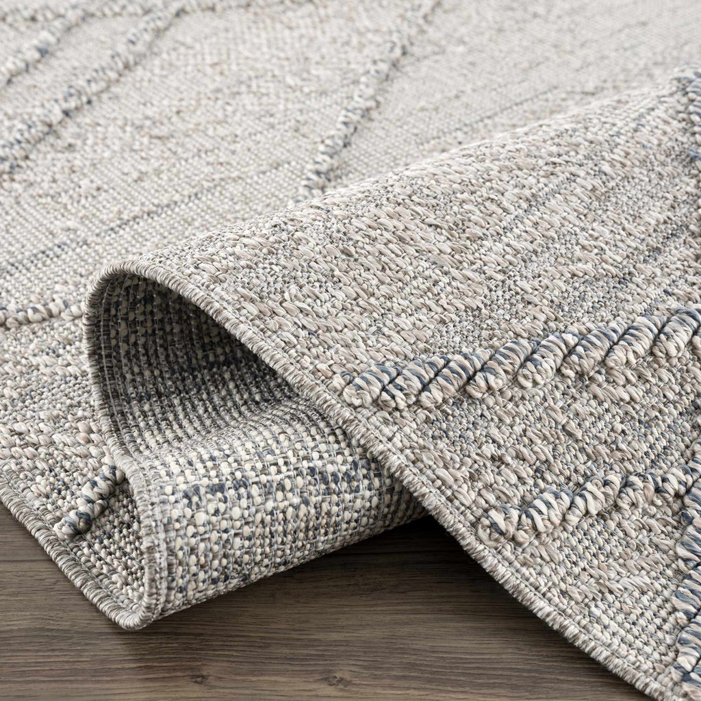 Hauteloom Baqer HSSOBAQERA3 Taupe Machine Made Polypropylene Rug