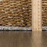 Hauteloom Baqer HSSOBAQERA3 Taupe Machine Made Polypropylene Rug