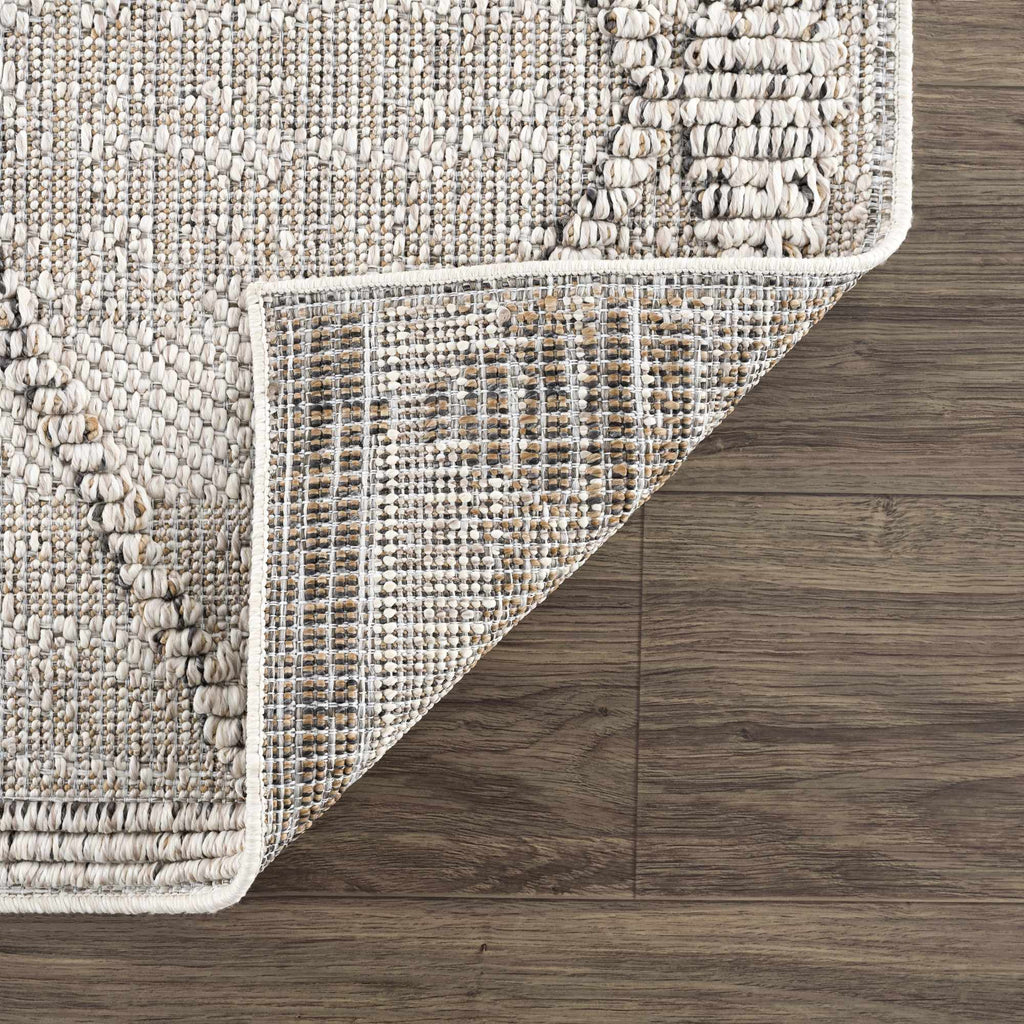 Hauteloom Nyla HSSONYLA8A1 Beige Machine Made Polypropylene Rug