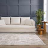 Hauteloom Nyla HSSONYLA8A1 Beige Machine Made Polypropylene Rug