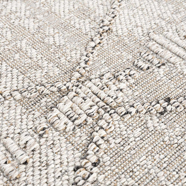 Hauteloom Nyla HSSONYLA8A1 Beige Machine Made Polypropylene Rug