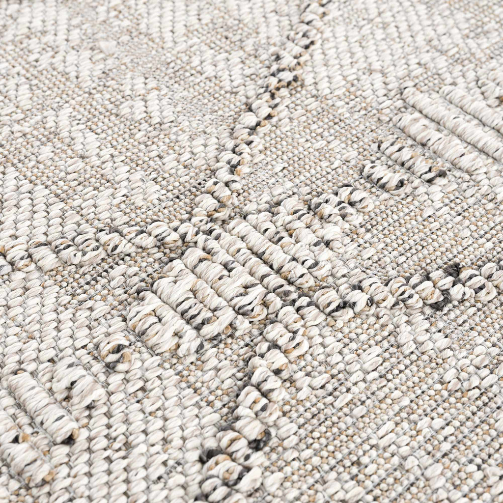 Hauteloom Nyla HSSONYLA8A1 Beige Machine Made Polypropylene Rug