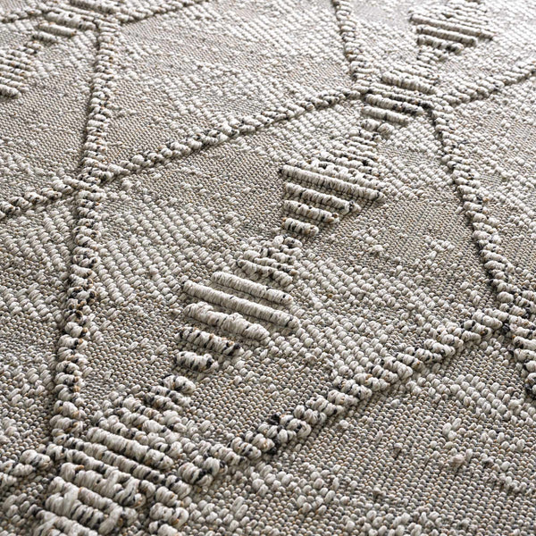 Hauteloom Nyla HSSONYLA8A1 Beige Machine Made Polypropylene Rug