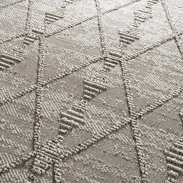 Hauteloom Nyla HSSONYLA8A1 Beige Machine Made Polypropylene Rug