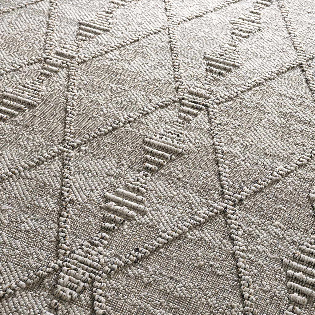 Hauteloom Nyla HSSONYLA8A1 Beige Machine Made Polypropylene Rug