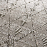 Hauteloom Nyla HSSONYLA8A1 Beige Machine Made Polypropylene Rug
