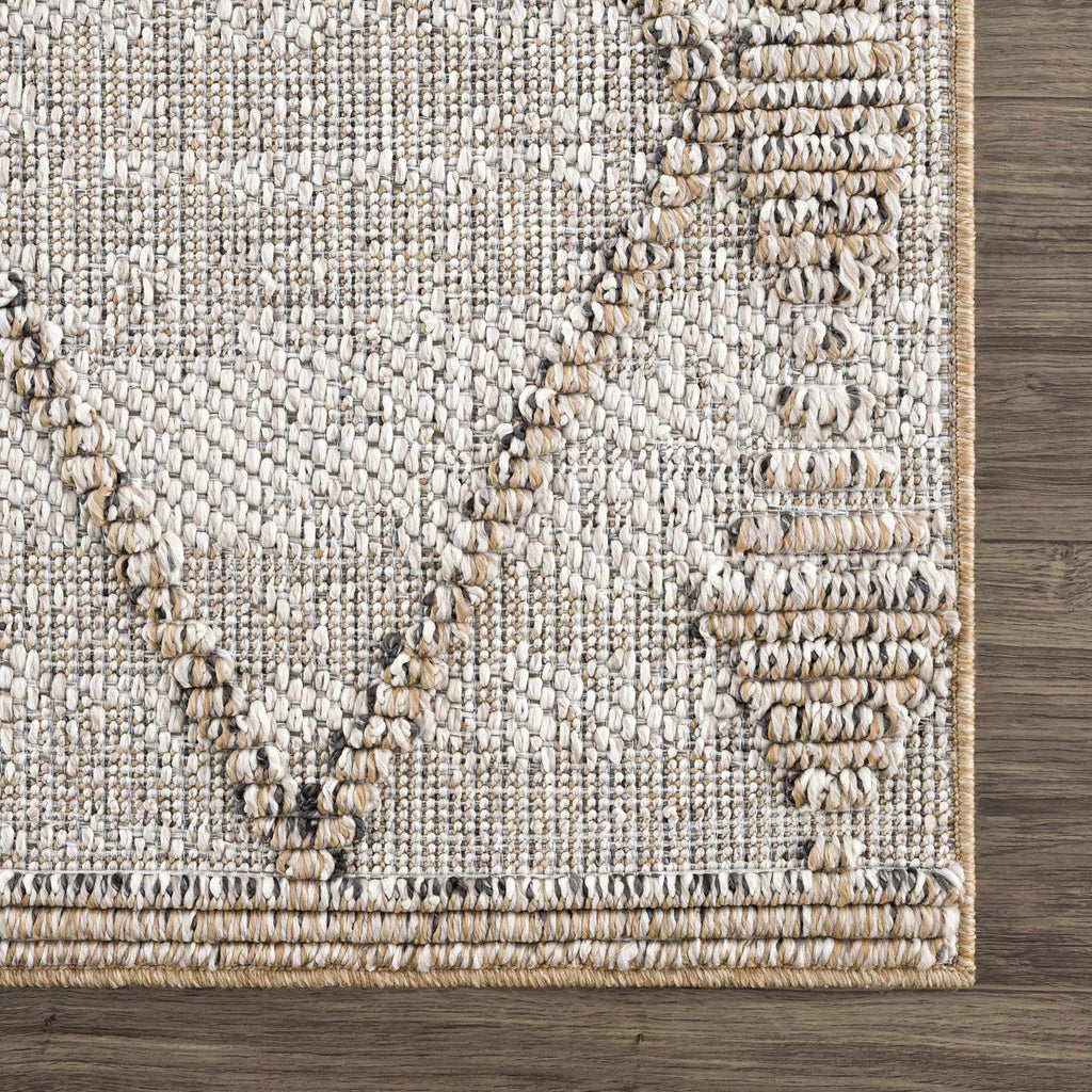 Hauteloom Nyla HSSONYLA8A2 Tan Machine Made Polypropylene Rug