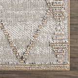 Hauteloom Nyla HSSONYLA8A2 Tan Machine Made Polypropylene Rug