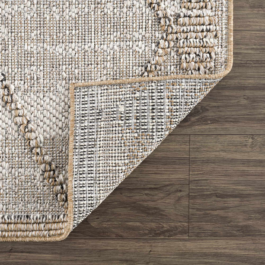 Hauteloom Nyla HSSONYLA8A2 Tan Machine Made Polypropylene Rug
