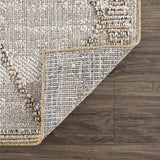Hauteloom Nyla HSSONYLA8A2 Tan Machine Made Polypropylene Rug