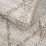 Hauteloom Nyla HSSONYLA8A2 Tan Machine Made Polypropylene Rug