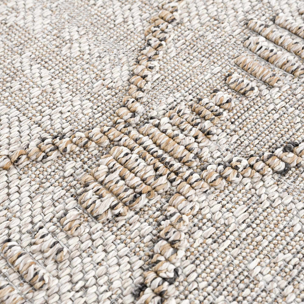 Hauteloom Nyla HSSONYLA8A2 Tan Machine Made Polypropylene Rug