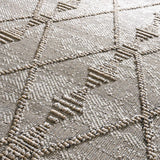 Hauteloom Nyla HSSONYLA8A2 Tan Machine Made Polypropylene Rug