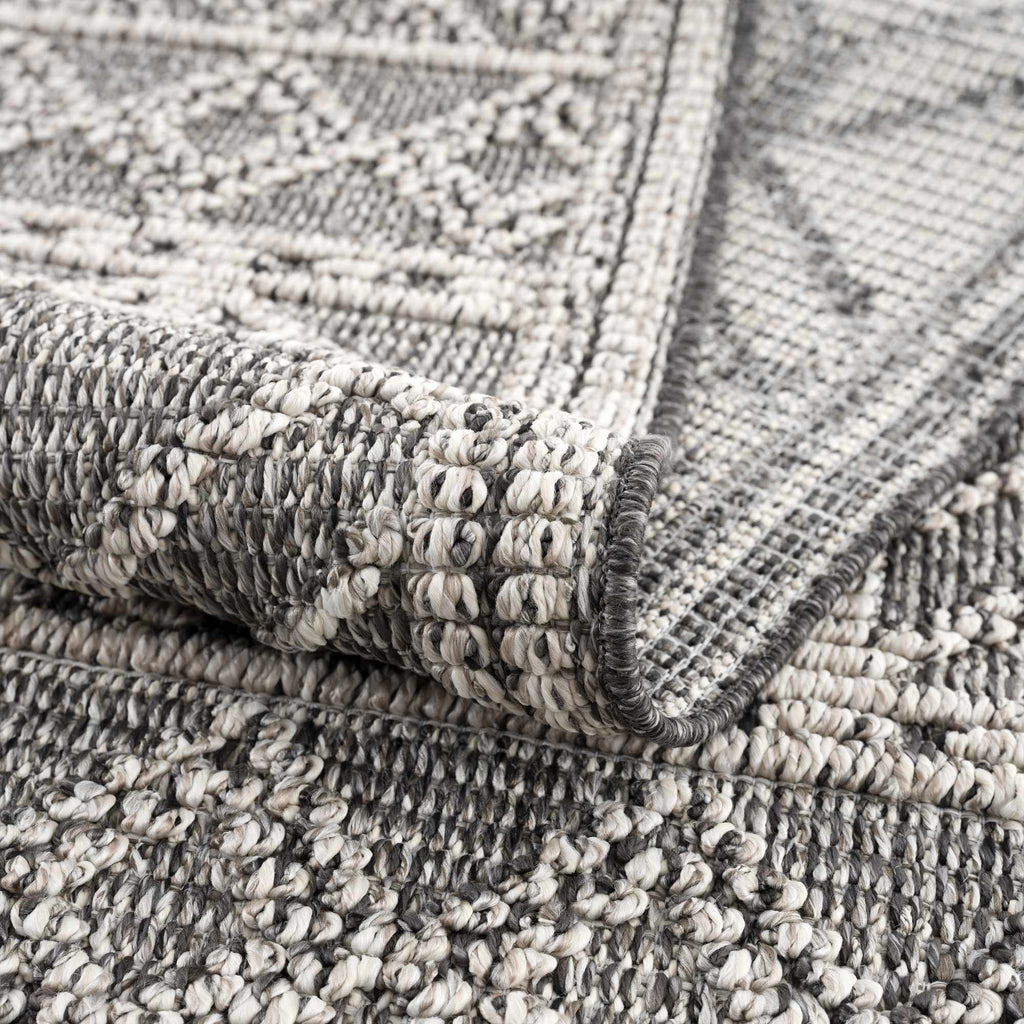 Hauteloom Limited Edition HSSODIAH8A1 Black Machine Made Polypropylene Rug