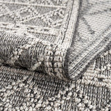 Hauteloom Limited Edition HSSODIAH8A1 Black Machine Made Polypropylene Rug