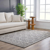 Hauteloom Limited Edition HSSODIAH8A1 Black Machine Made Polypropylene Rug