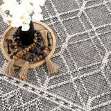 Hauteloom Limited Edition HSSODIAH8A1 Black Machine Made Polypropylene Rug