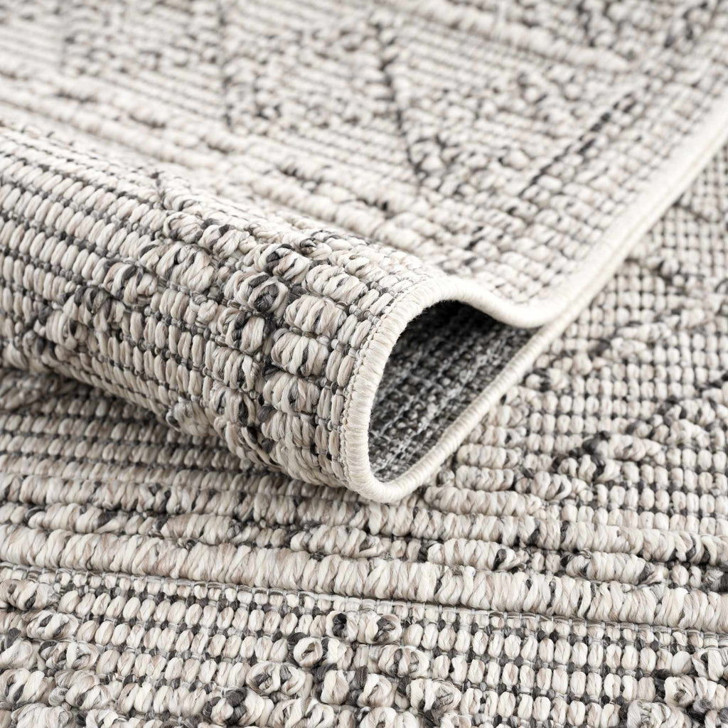 Hauteloom Diah HSSODIAH8A2 Beige Machine Made Polypropylene Rug