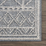 Hauteloom Limited Edition HSSODIAH8A3 Slate Blue Machine Made Polypropylene Rug