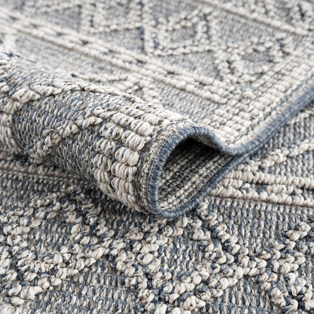 Hauteloom Limited Edition HSSODIAH8A3 Slate Blue Machine Made Polypropylene Rug