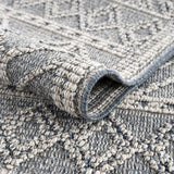 Hauteloom Limited Edition HSSODIAH8A3 Slate Blue Machine Made Polypropylene Rug