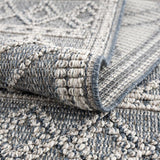 Hauteloom Limited Edition HSSODIAH8A3 Slate Blue Machine Made Polypropylene Rug