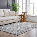 Hauteloom Limited Edition HSSODIAH8A3 Slate Blue Machine Made Polypropylene Rug