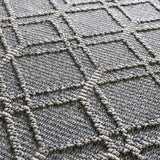Hauteloom Limited Edition HSSODIAH8A3 Slate Blue Machine Made Polypropylene Rug
