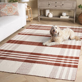safavieh clearance striped kilim stk902p rust rug