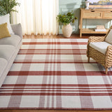 safavieh clearance striped kilim stk902p rust rug