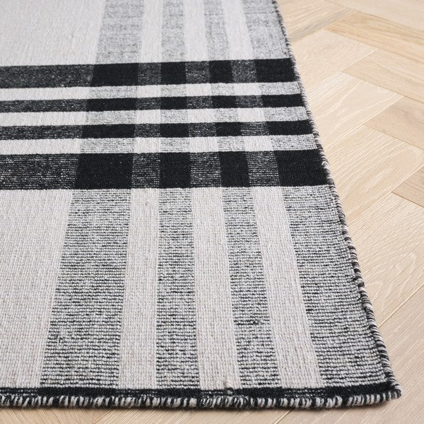 safavieh clearance striped kilim stk902u black rug