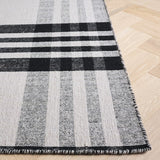 safavieh clearance striped kilim stk902u black rug