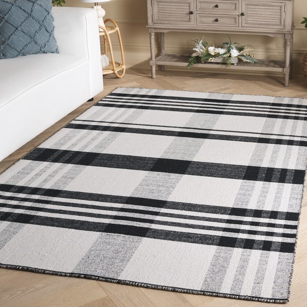 safavieh clearance striped kilim stk902u black rug