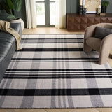safavieh clearance striped kilim stk902u black rug