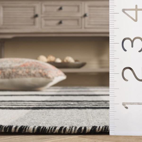 safavieh clearance striped kilim stk902z black rug