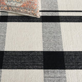 safavieh clearance striped kilim stk902z black rug