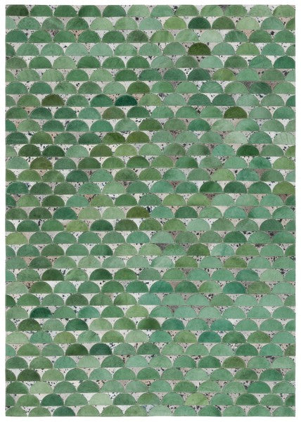 safavieh clearance studio leather stl102y green rug