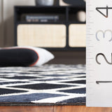 safavieh clearance studio leather stl103z black rug