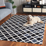 safavieh clearance studio leather stl103z black rug