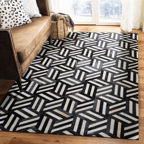 safavieh clearance studio leather stl219a black rug