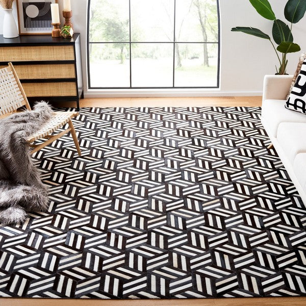 safavieh clearance studio leather stl219a black rug