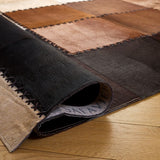 safavieh clearance studio leather stl824t brown rug