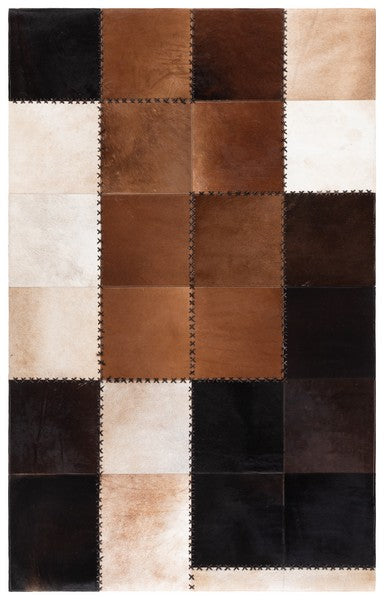 safavieh clearance studio leather stl824t brown rug